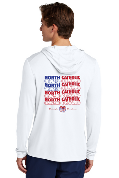NC STARS & STRIPES HOODED BEACH LONG SLEEVE UV PROTECTION SHIRT