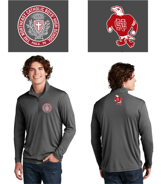 NC Golf GREY Pullover 1/4 zip